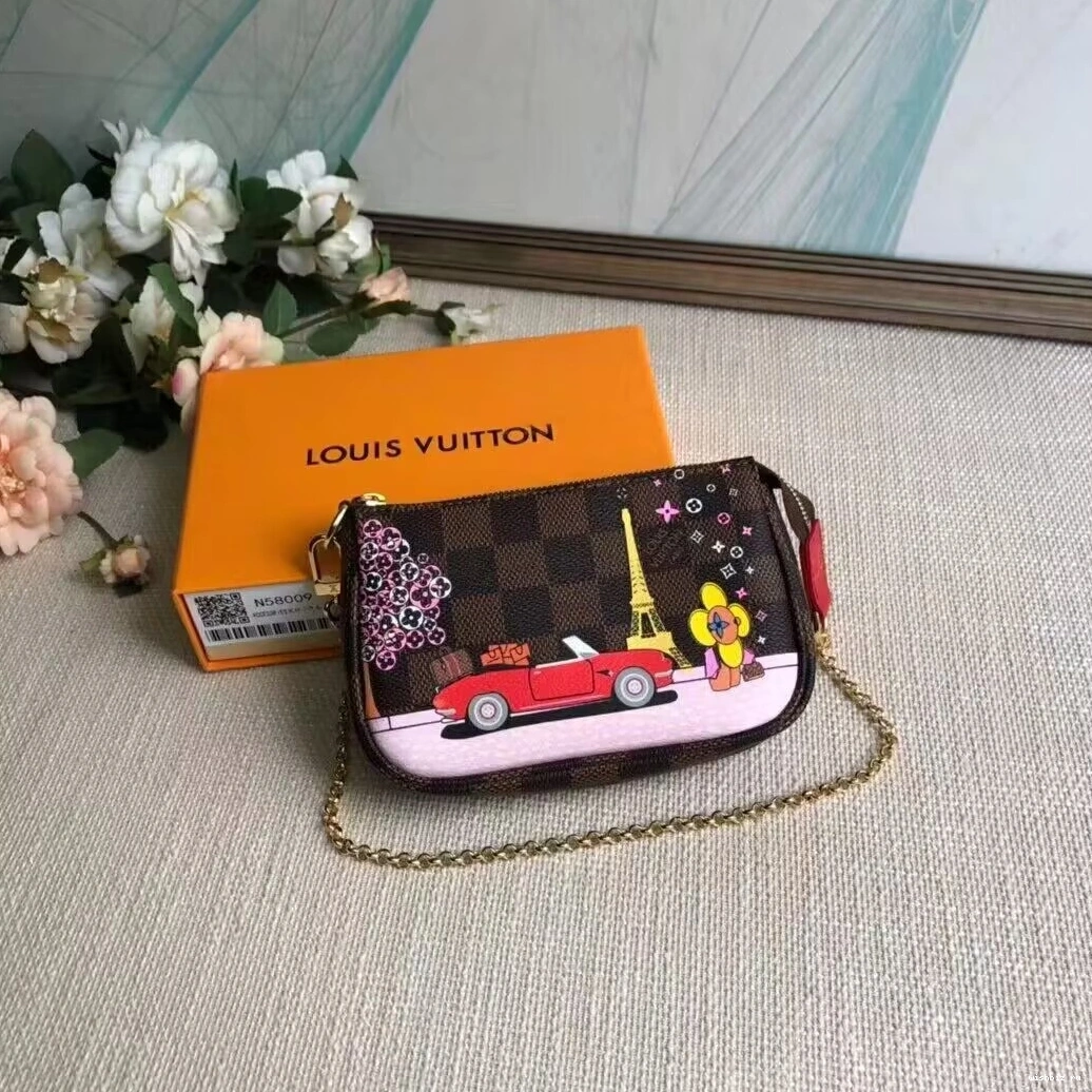 WIS POCHETTE ACCESSOIRES LOUIS MINI VUITTON 0728